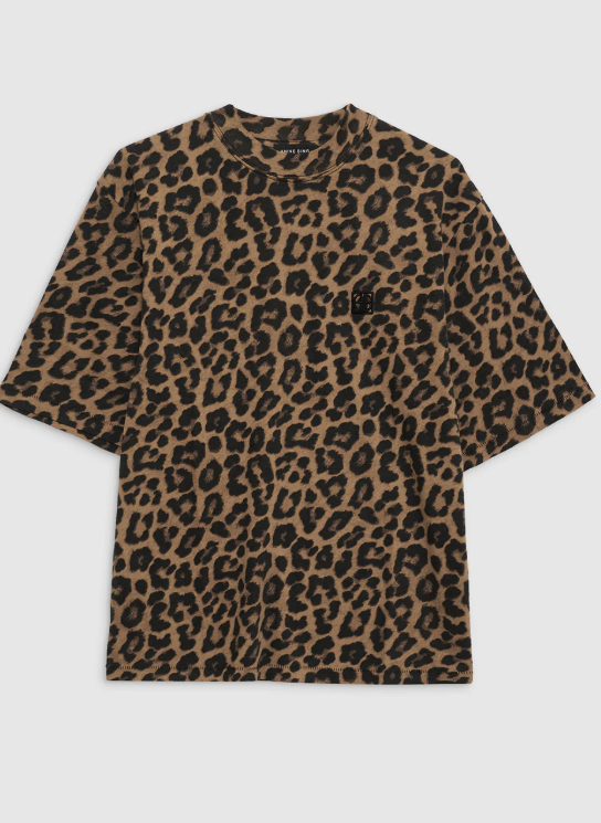 Camiseta Anine Bing Avi leopardo